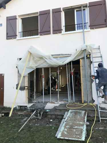 ouverture gros oeuvres