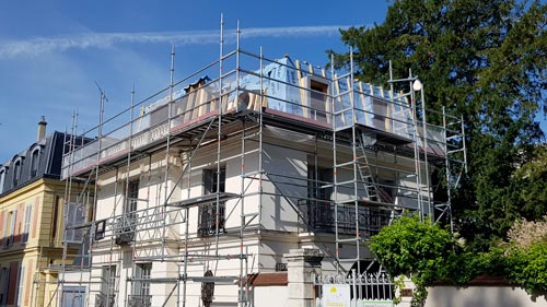 Toiture maison haussmanienne