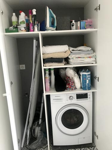Buanderie placard
