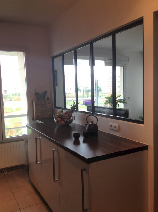 cuisine fermée verrière