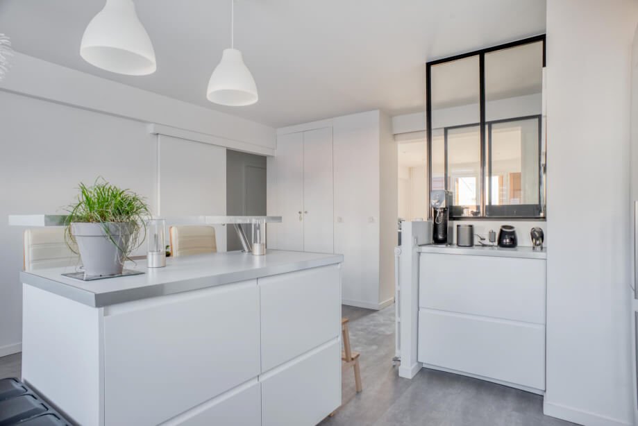 cuisine ouverte tendance