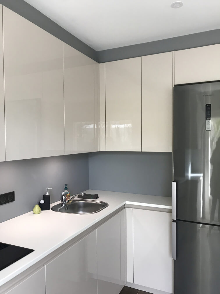 meuble cuisine éclairage