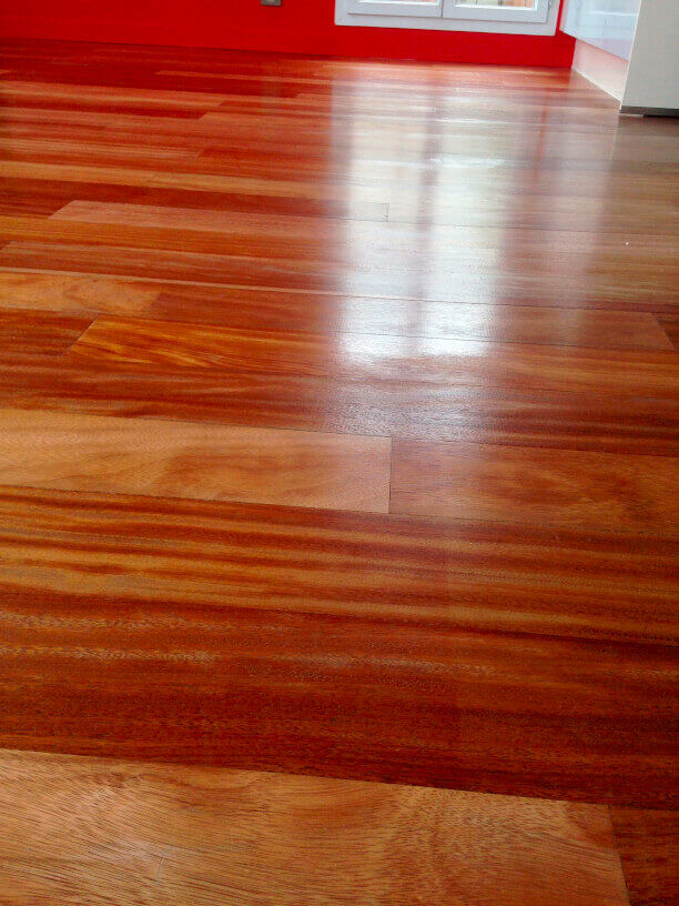 parquet finition brillante