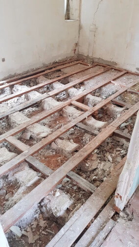 rénovation d'un parquet