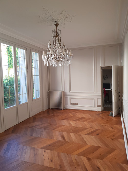 refaire parquet en secteur protégé