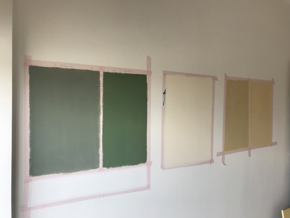 test peinture avant application