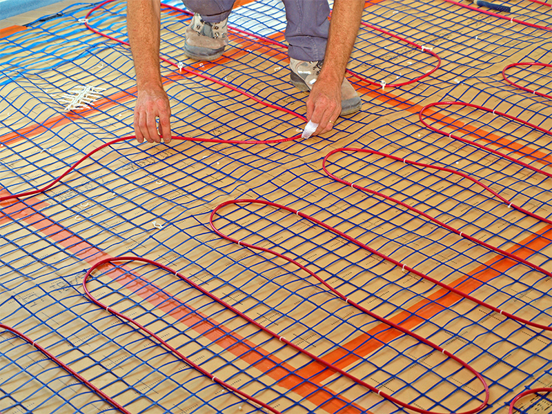 Chauffage au sol électrique